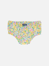 Bloomer per neonata Pimmy con stampa Betsy | REALIZZATO CON TESSUTO LIBERTY