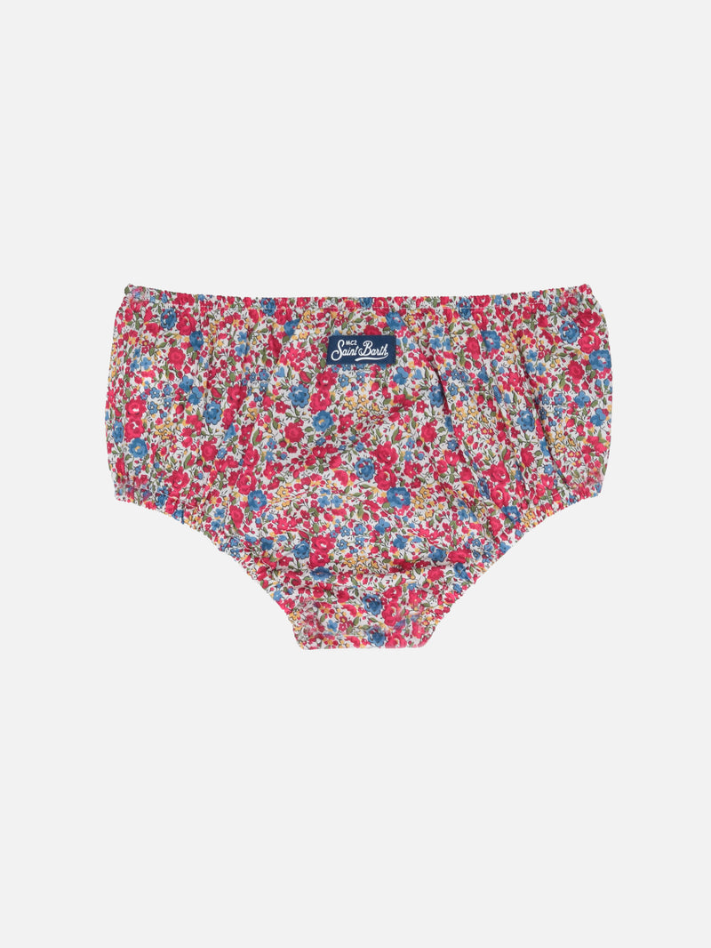 Bloomer per neonata Pimmy con stampa Emma &amp; Georgina | REALIZZATO CON TESSUTO LIBERTY