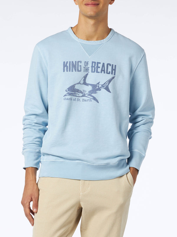 Hellblaues Sweatshirt King of the Beach