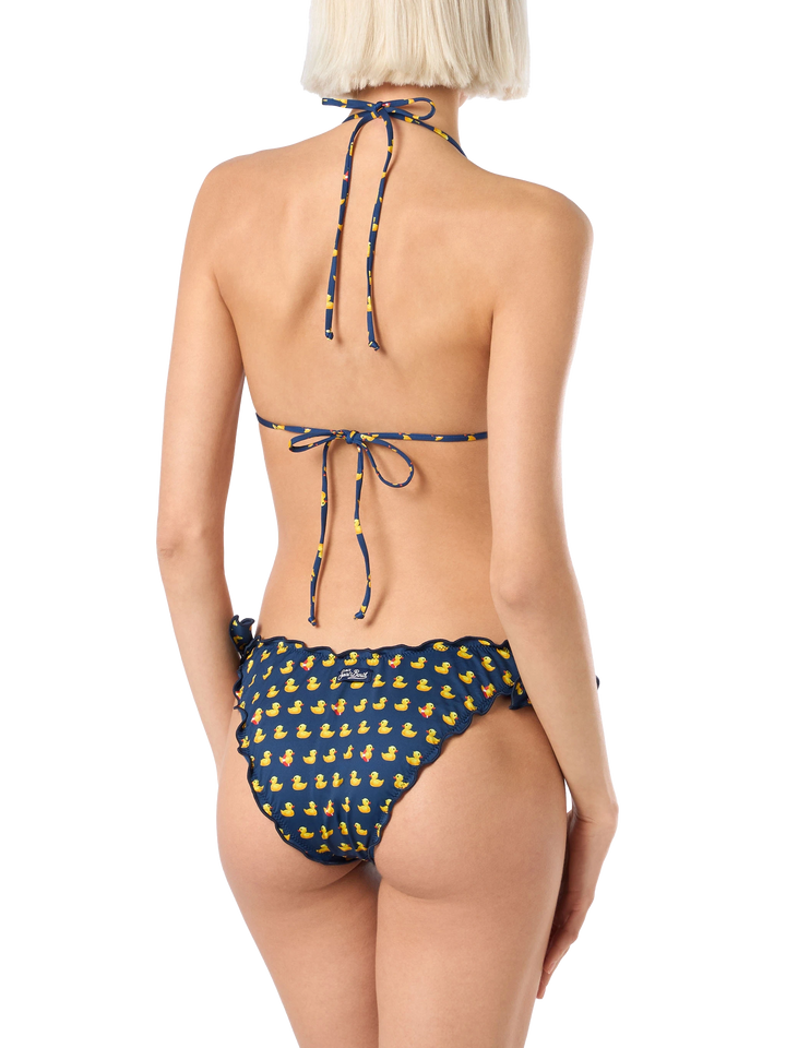 Sagittarius Moon duck print bikini