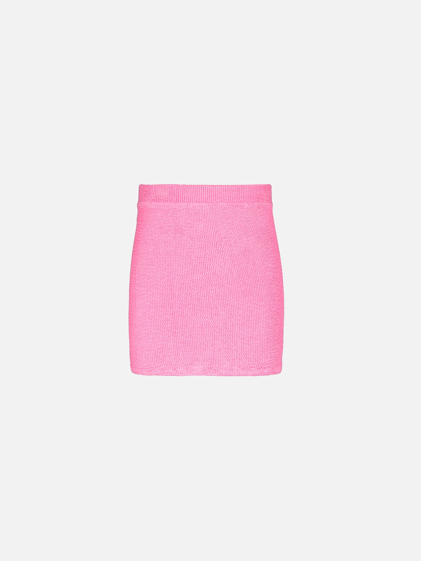 Girl crinkle pink skirt