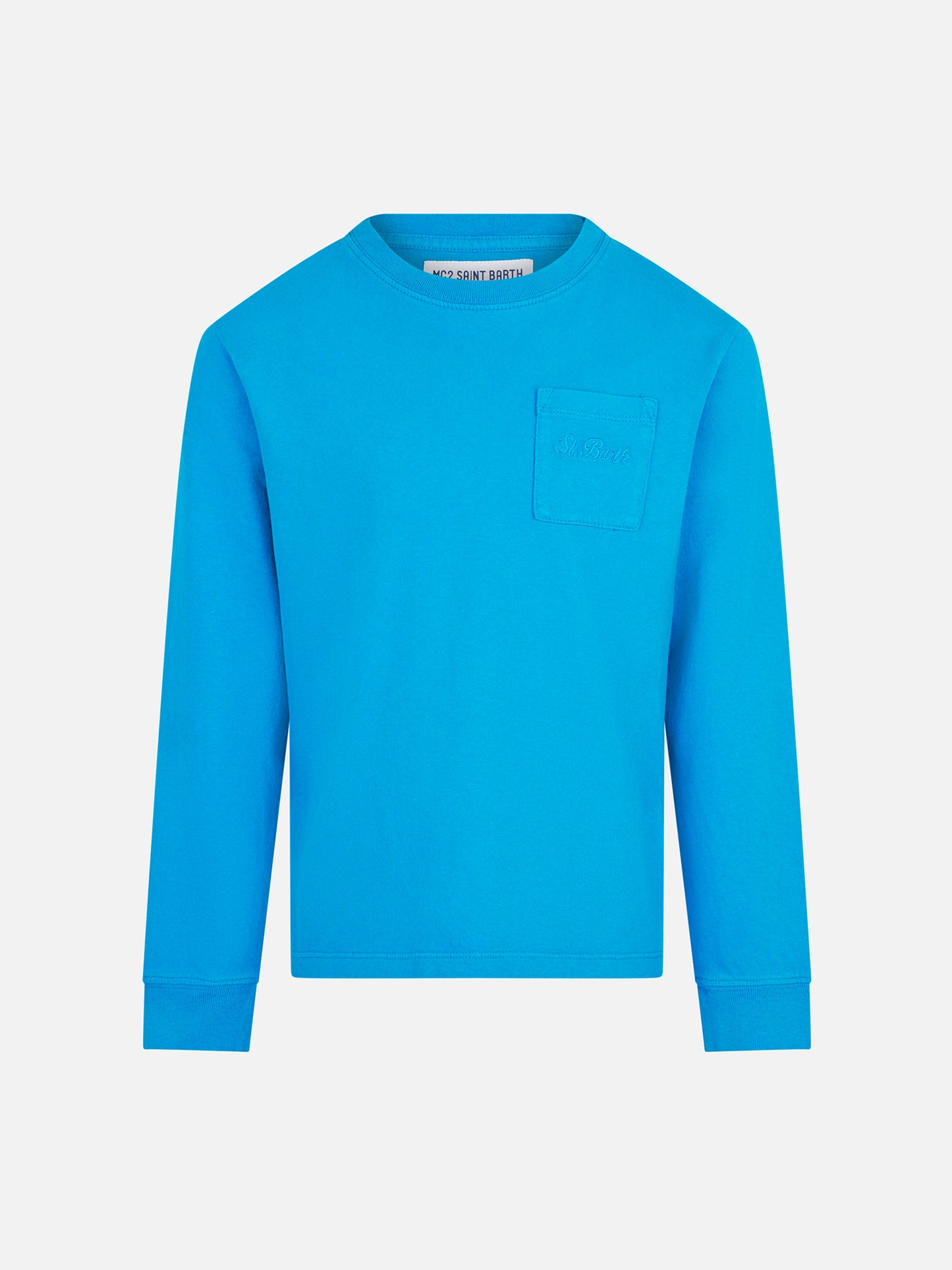 Boy heavy cotton bluette t-shirt