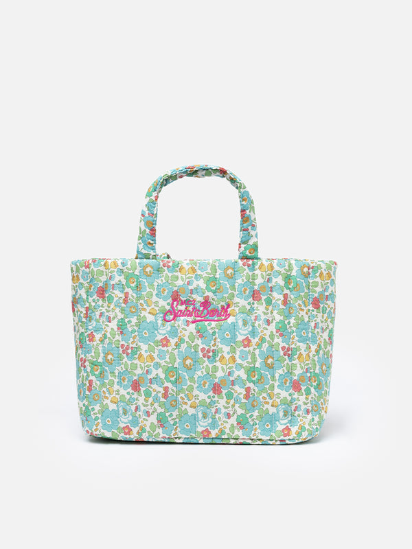 Betsy quilted Soft Tote Mid bag | MADE WITH LIBERTY FABRIC