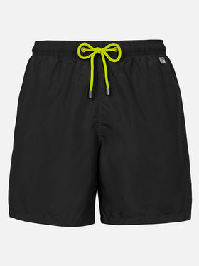 Lightweight fabric black swim shorts Lighting Pantone | PANTONE® SPECIAL EDITION - MC2 Saint Barth