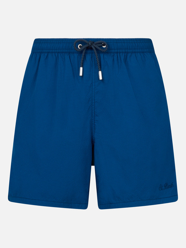 Man seersucker swim shorts Patmos