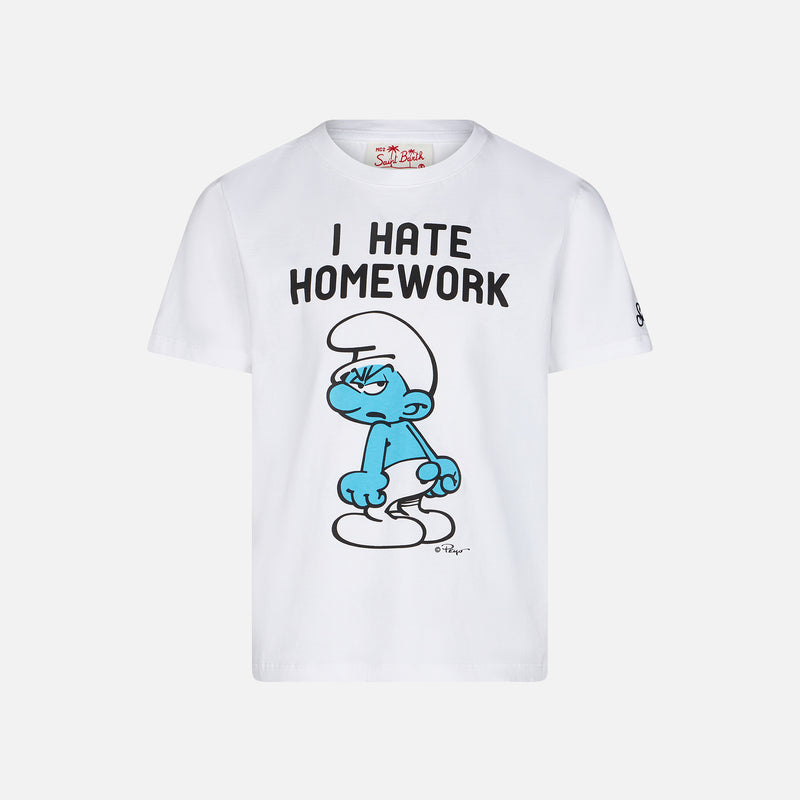 Boy cotton t-shirt with smurfs print | ©PEYO SPECIAL EDITION