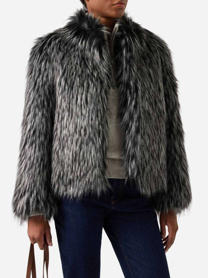 Chaqueta de pelo sintético Artika con efecto silver fox 