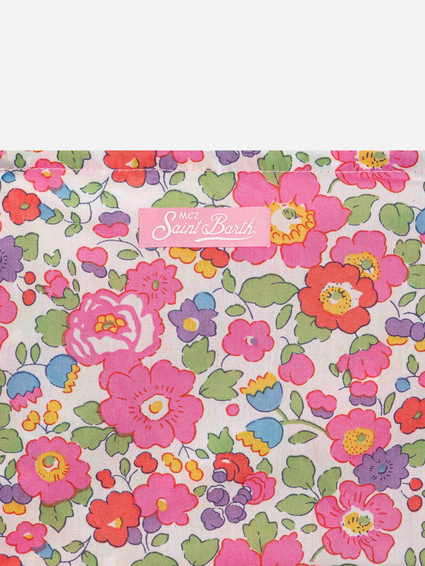 Abbie Baumwolltop und Pumphose mit Besty-Aufdruck | HERGESTELLT AUS LIBERTY-STOFF