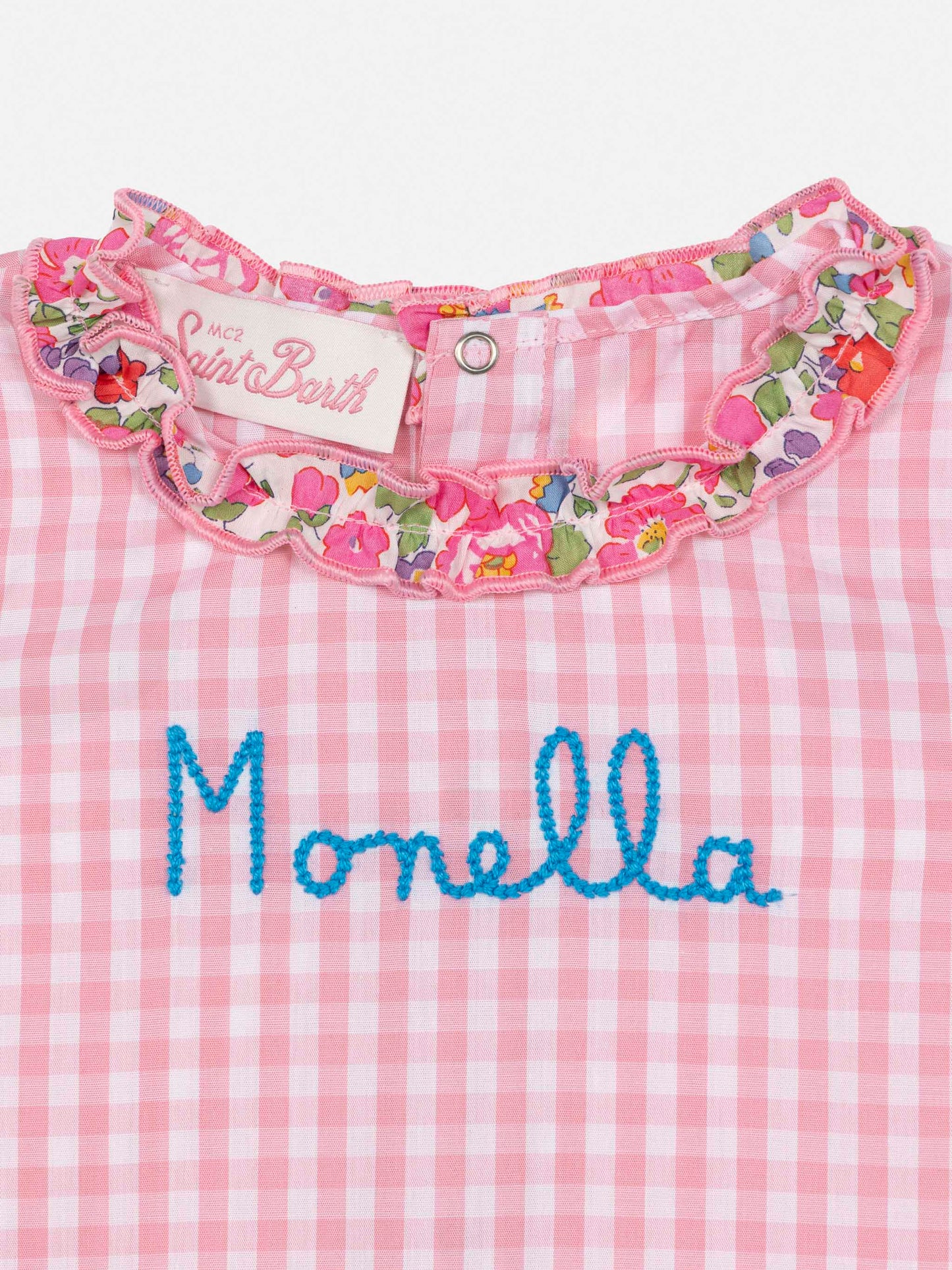 Abbie Baumwolltop und Pumphose mit Besty-Aufdruck | HERGESTELLT AUS LIBERTY-STOFF
