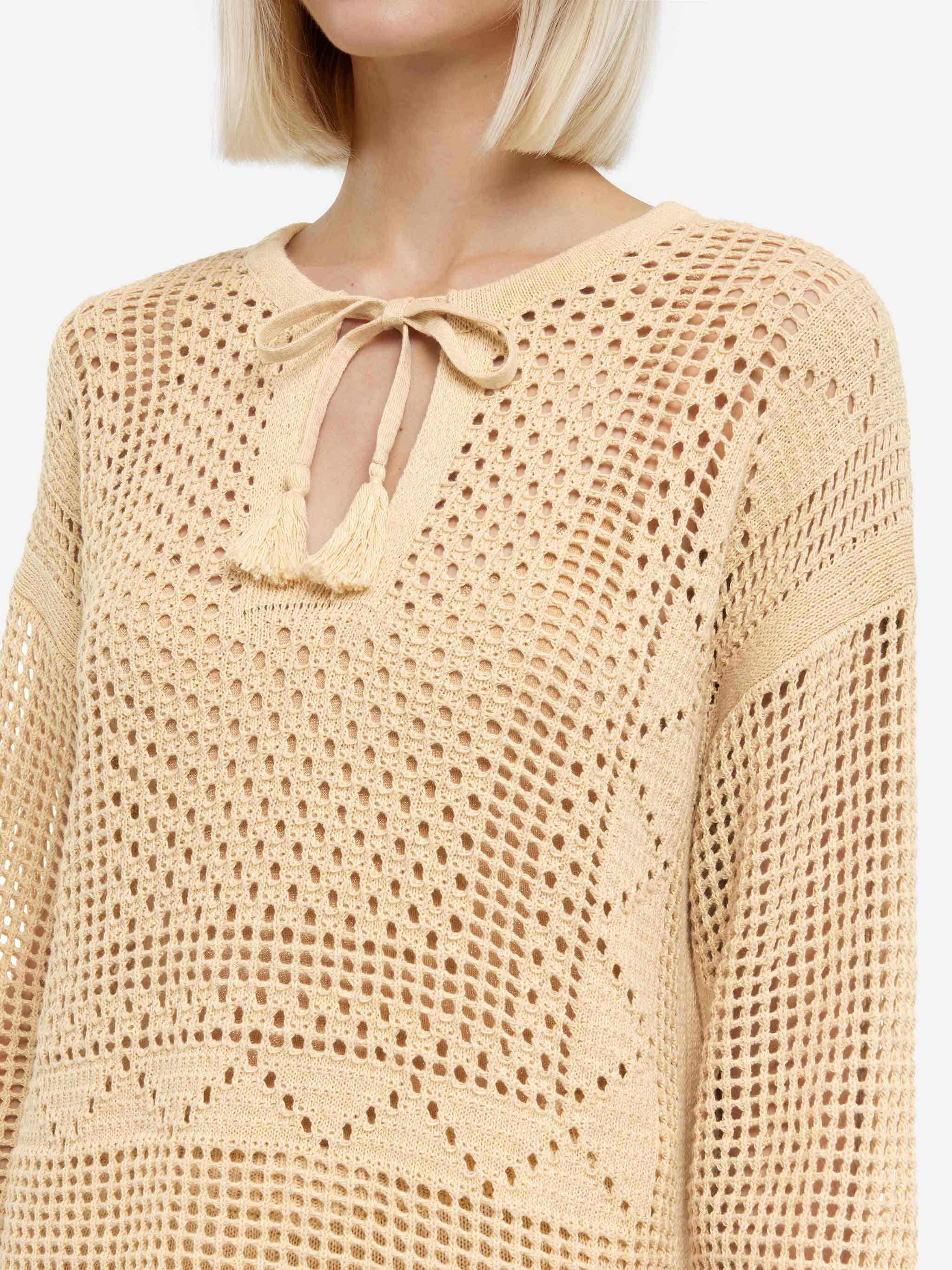 Alicia crochet mesh tunic – MC2 Saint Barth