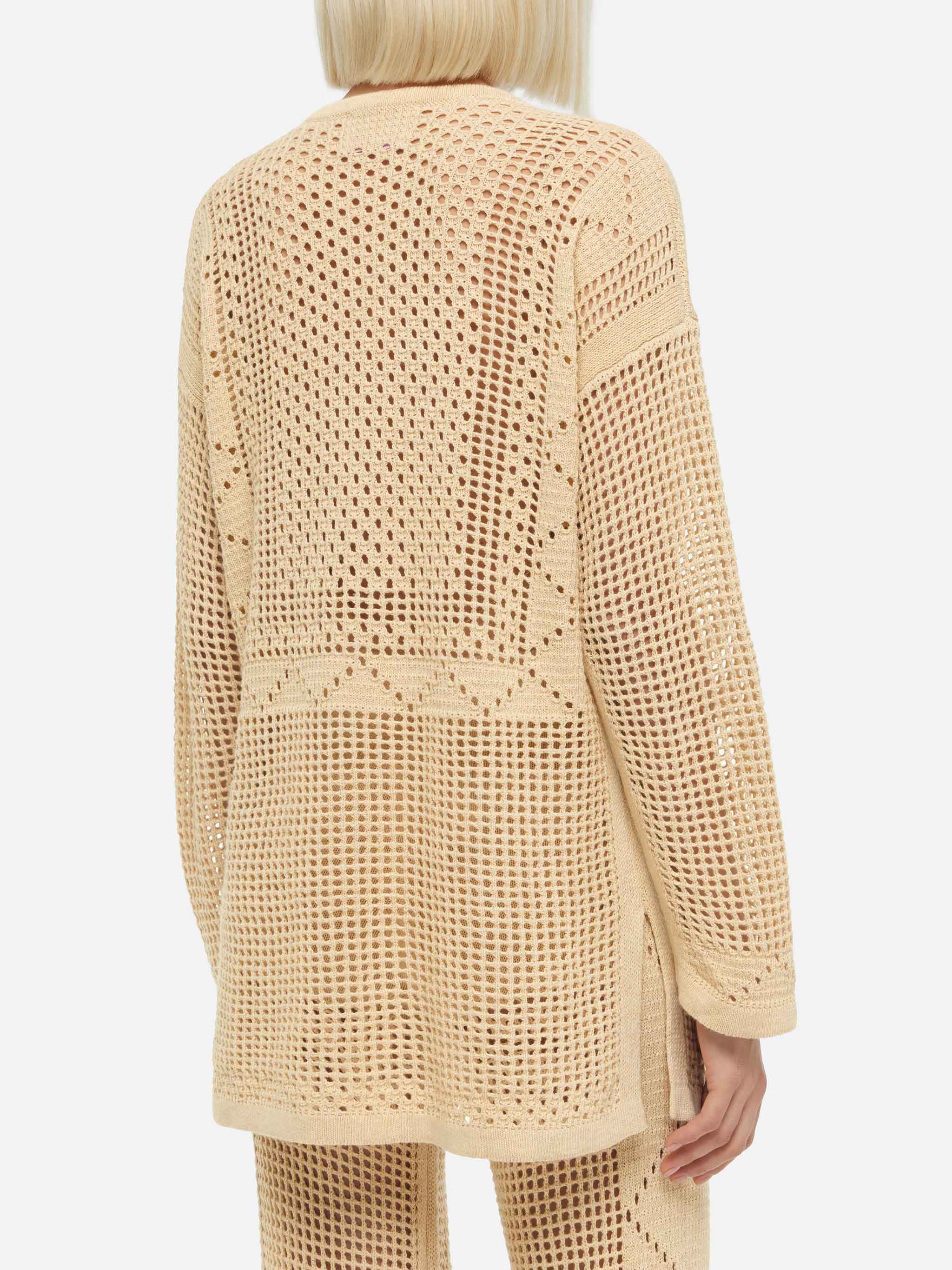 Alicia crochet mesh tunic – MC2 Saint Barth