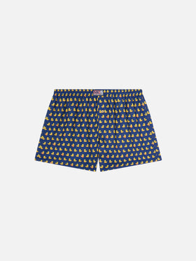 Adam cotton boxer shorts with duck print