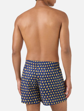 Adam cotton boxer shorts with duck print