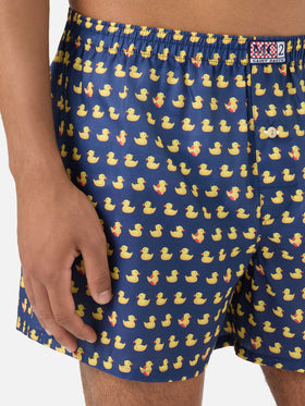 Adam cotton boxer shorts with duck print