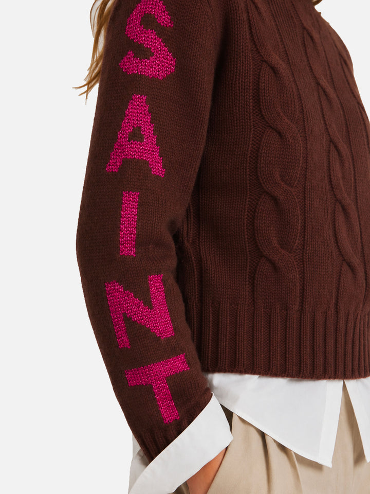 Adler turtleneck sweater with Saint Moritz jacquard