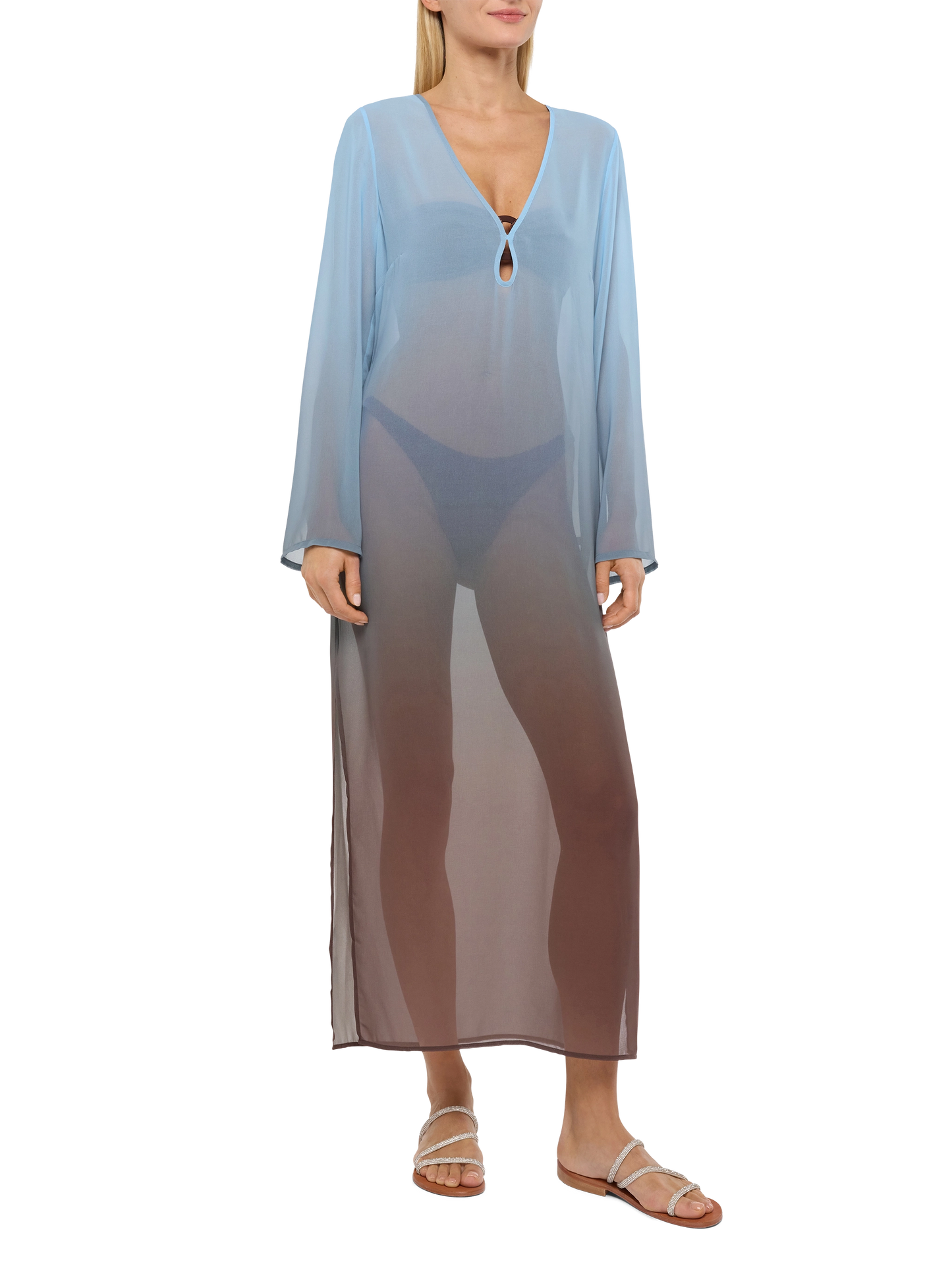 Agatha Georgette-Maxikleid