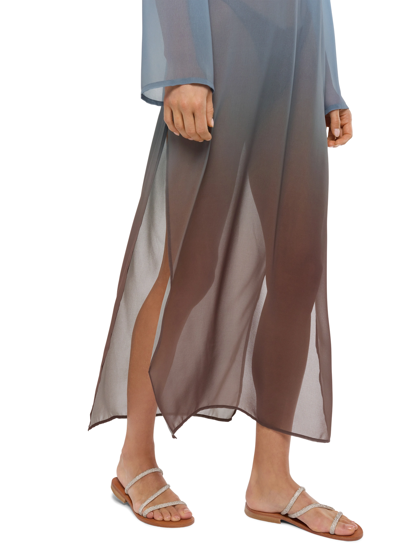 Agatha Georgette-Maxikleid