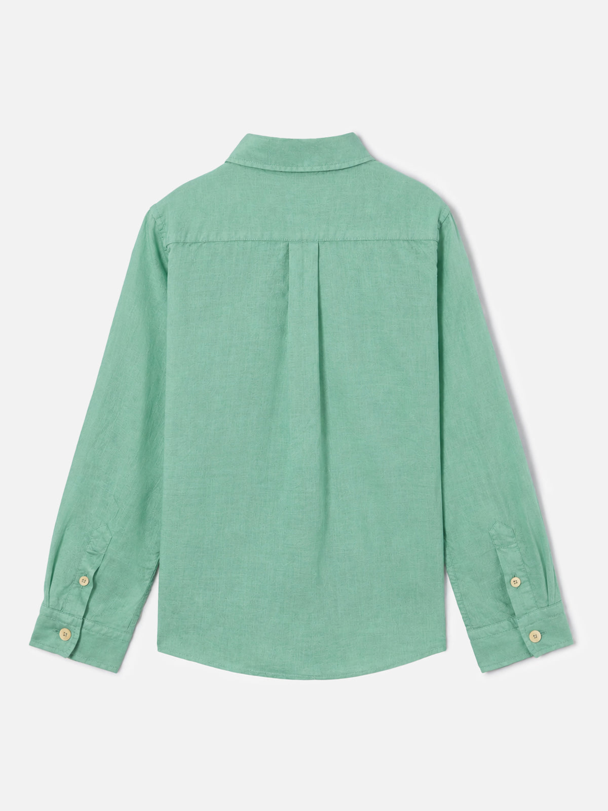 Sage green Agnes shirt in linen