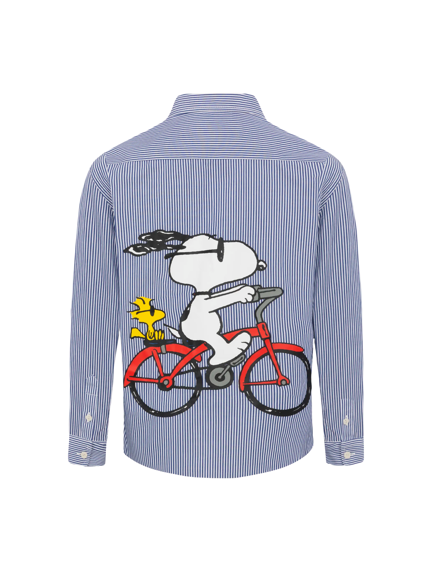 Camicia Agnes in cotone blu navy con stampa Snoopy | SNOOPY PEANUTS® SPECIAL EDITION