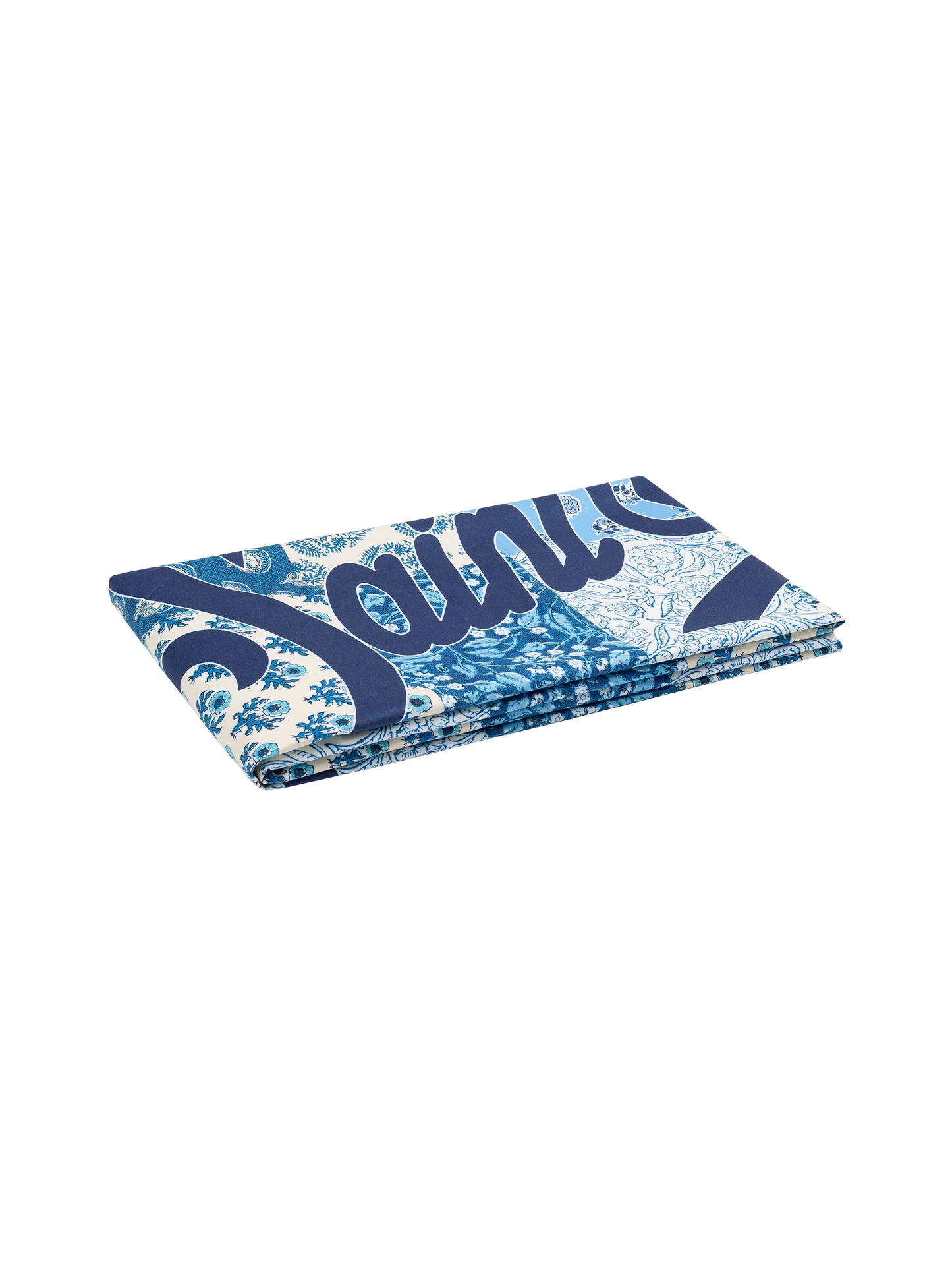 Mikrofaser-Strandtuch Aidan mit Blumenpatch-Print