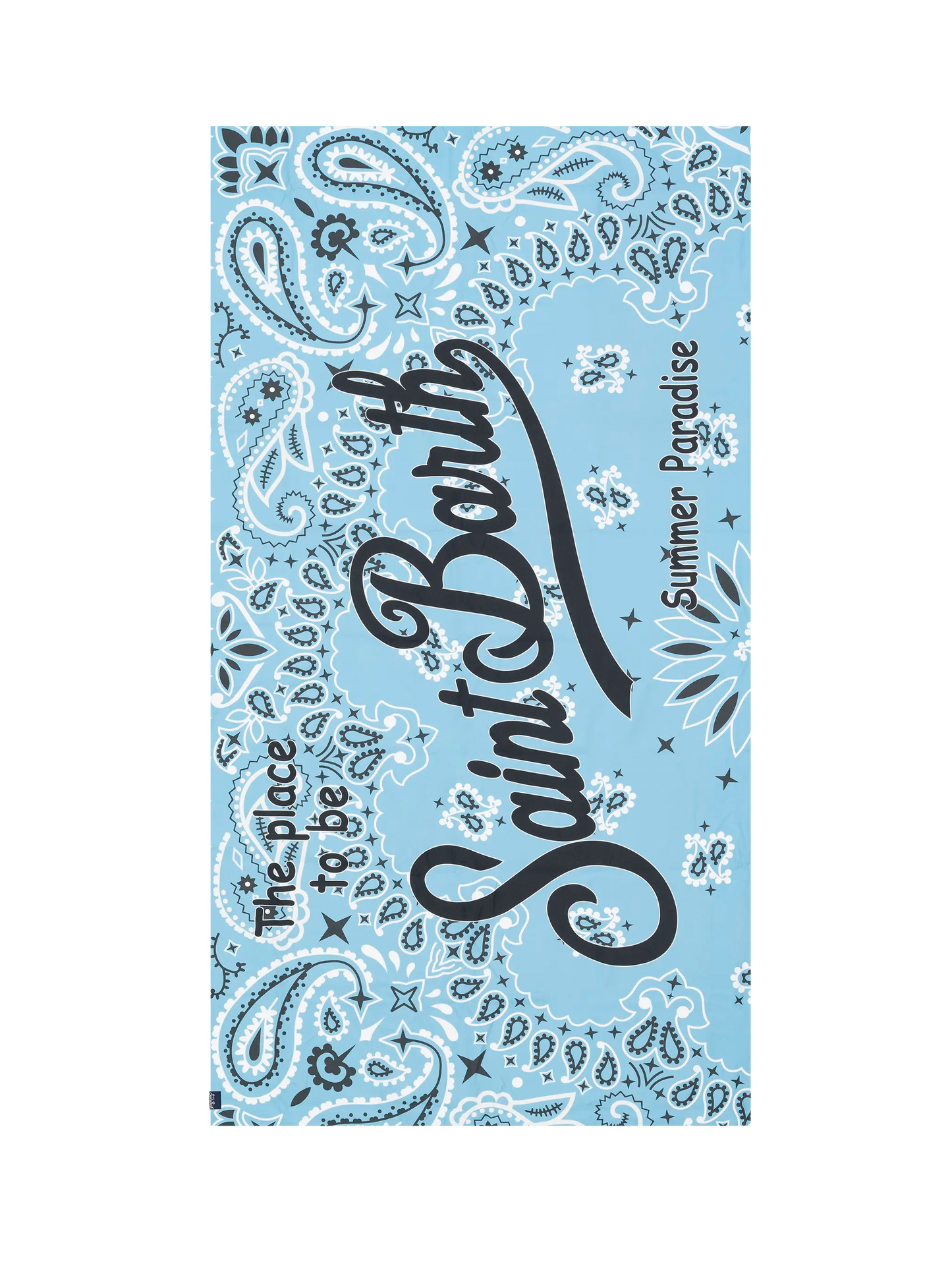 Microfiber beach towel Aidan with bandanna print
