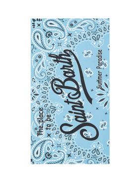Microfiber beach towel Aidan with bandanna print
