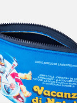 Pochette in lana Aline con stampa poster del film Vacanze di Natale | VACANZE DI NATALE EDIZIONE SPECIALE