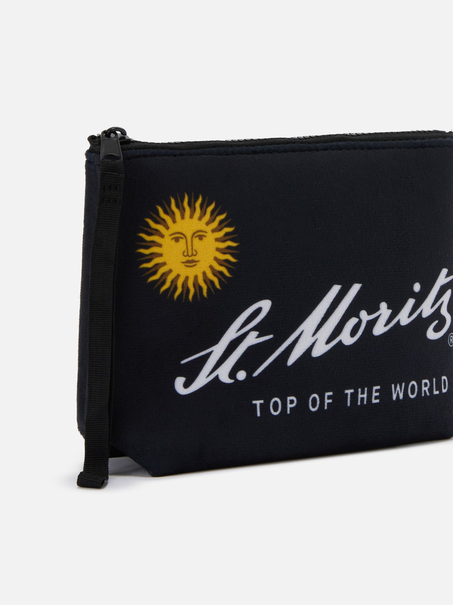 Aline Pouch in wool-effect fabric with St. Moritz print | ST. MORITZ TOP OF THE WORLD SPECIAL EDITION