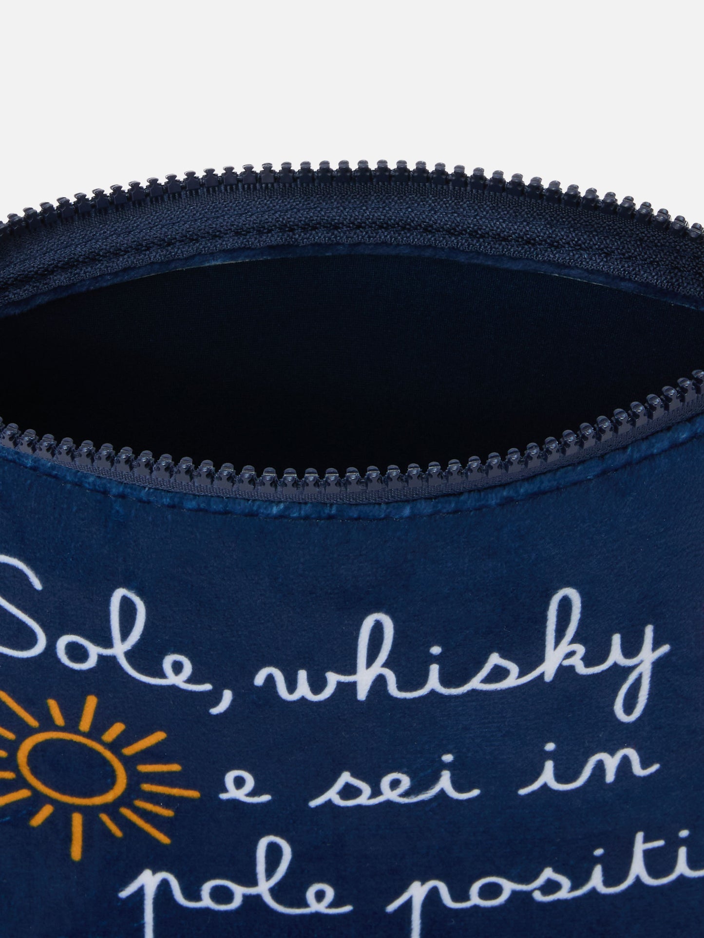 Wooly pochette Aline with Sole, whisky...print | VACANZE DI NATALE SPECIAL EDITION