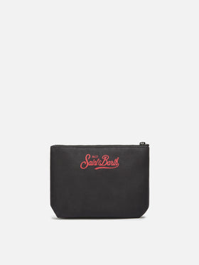 Pochette Aline effetto lana con stampa YUPPIES | YUPPIES SPECIAL EDITION