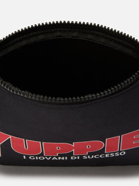 Pochette Aline effetto lana con stampa YUPPIES | YUPPIES SPECIAL EDITION