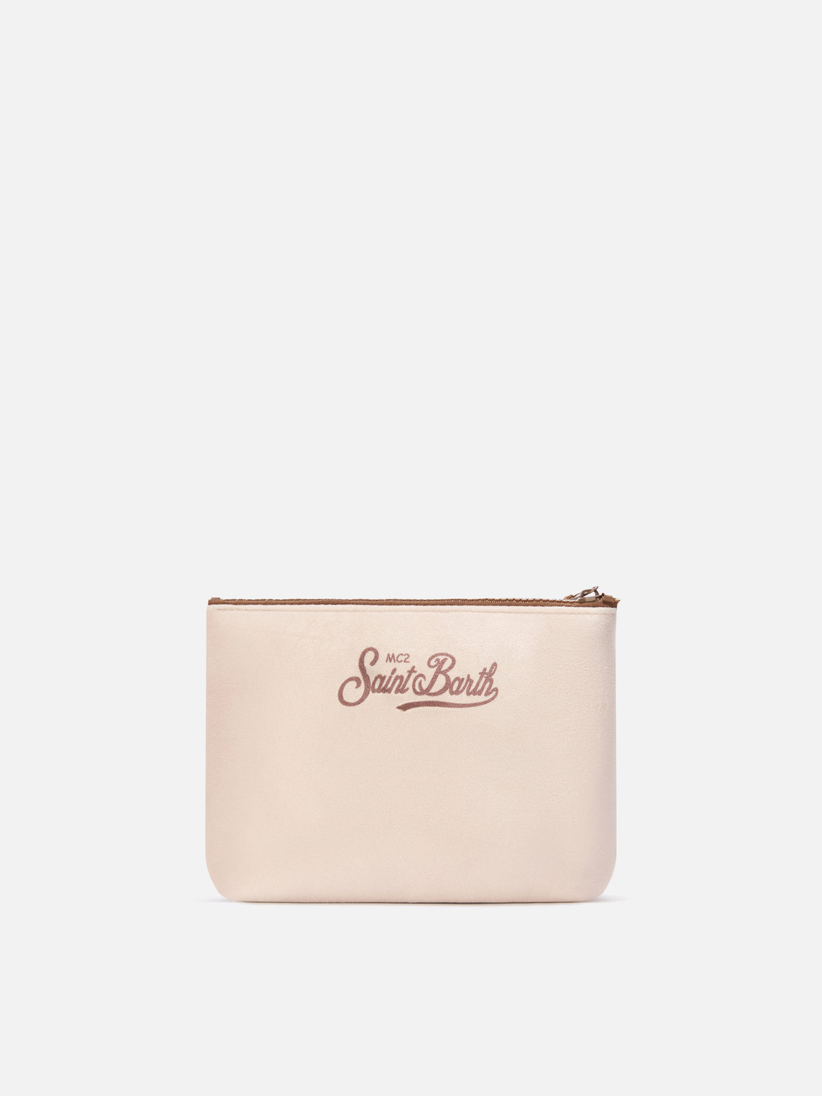 Pochette Aline beige con stampa Après Ski