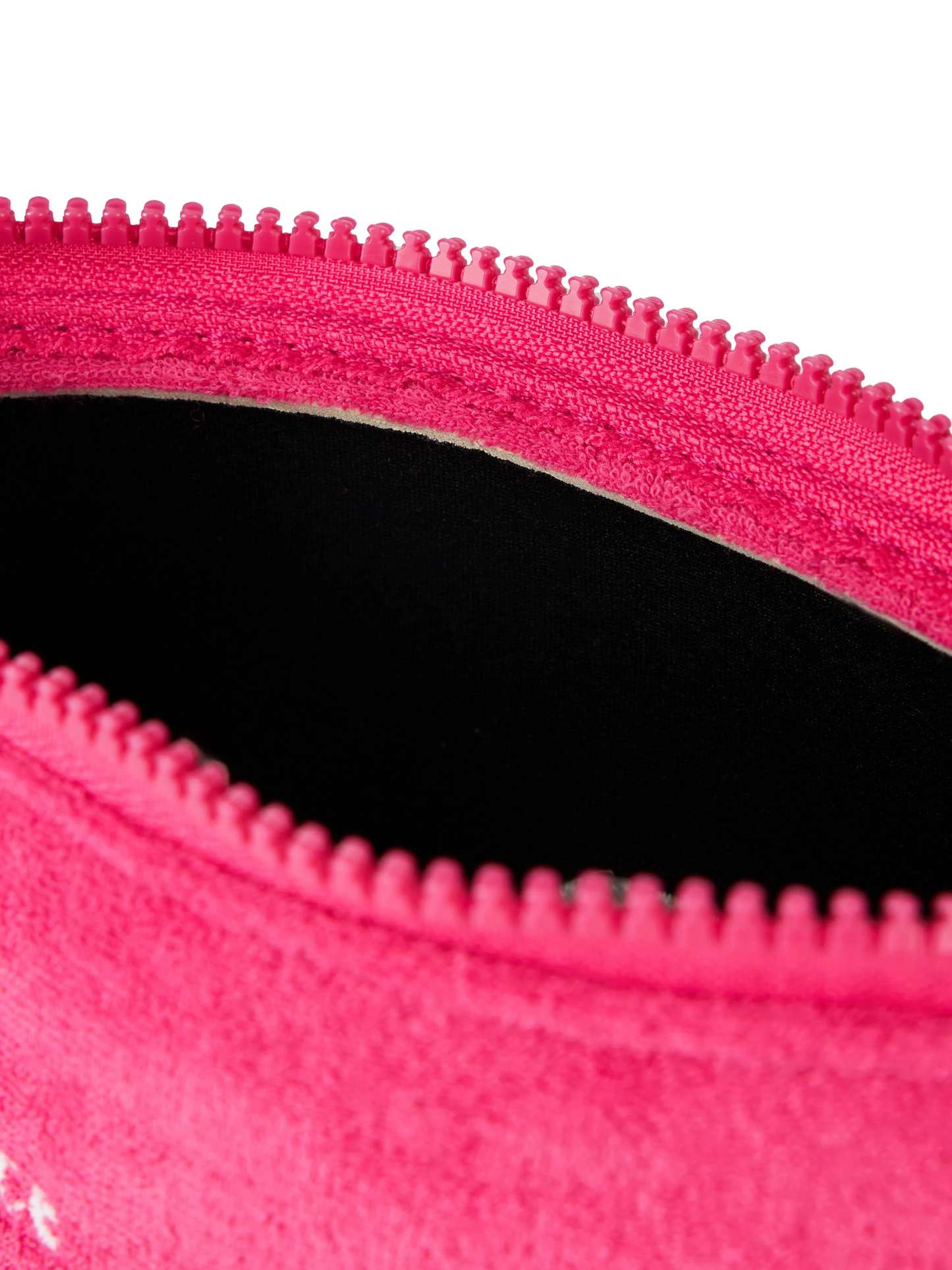 Aline fuchsia embossed terry pochette - MC2 Saint Barth