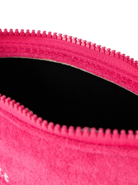Aline fuchsia embossed terry pochette - MC2 Saint Barth