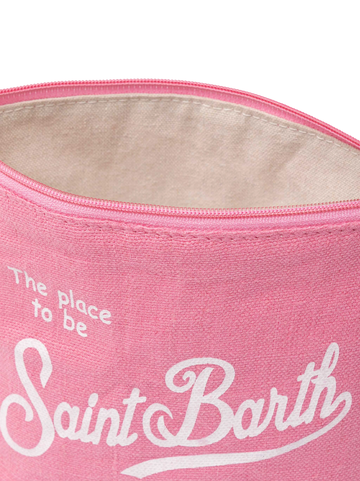 ショルダーバッグ MC2 SAINT BARTH Aline Linen clutch Aline pink linen pochette – MC2 Saint Barth