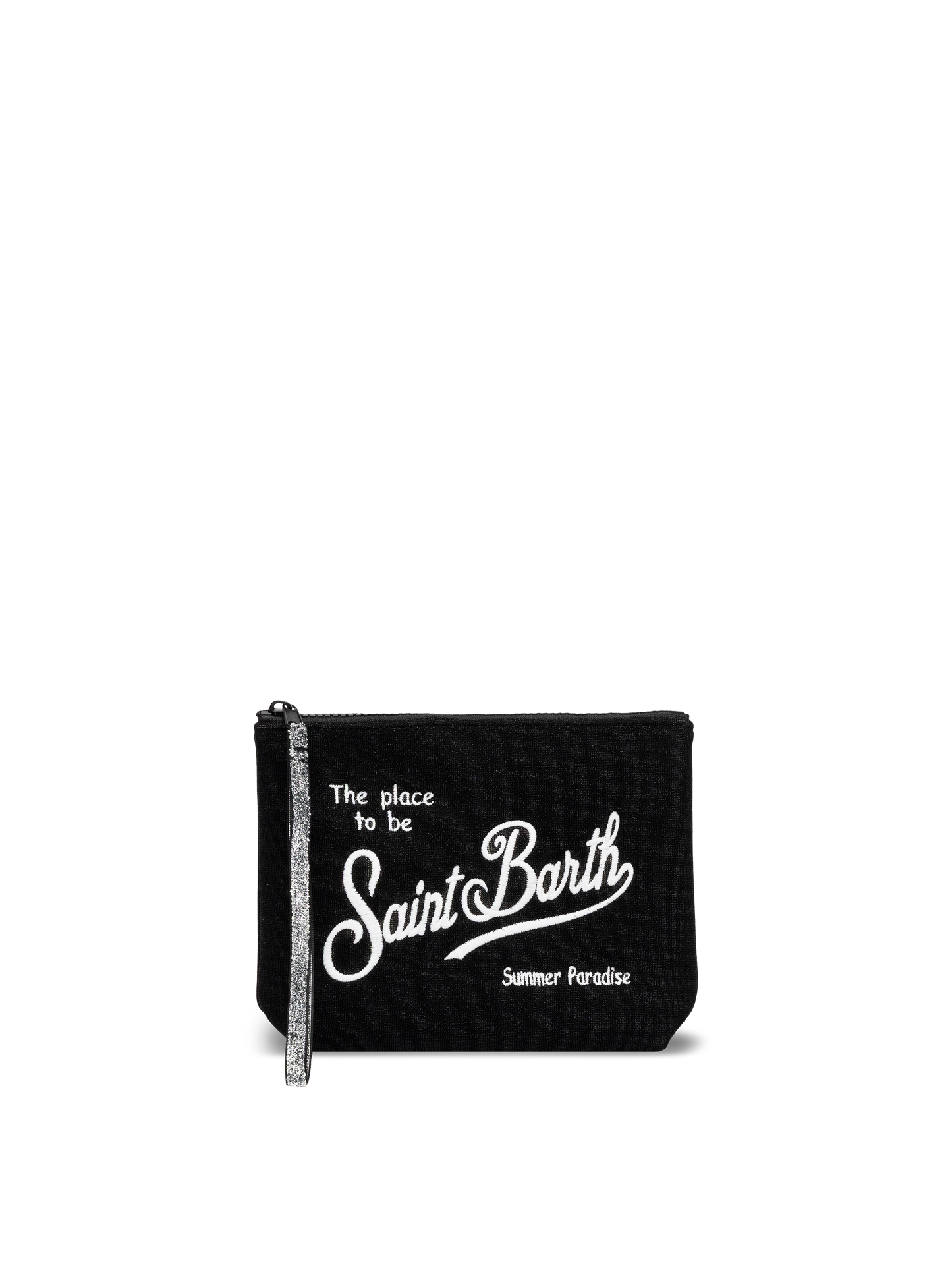 Aline schwarze Pochette aus Lurex