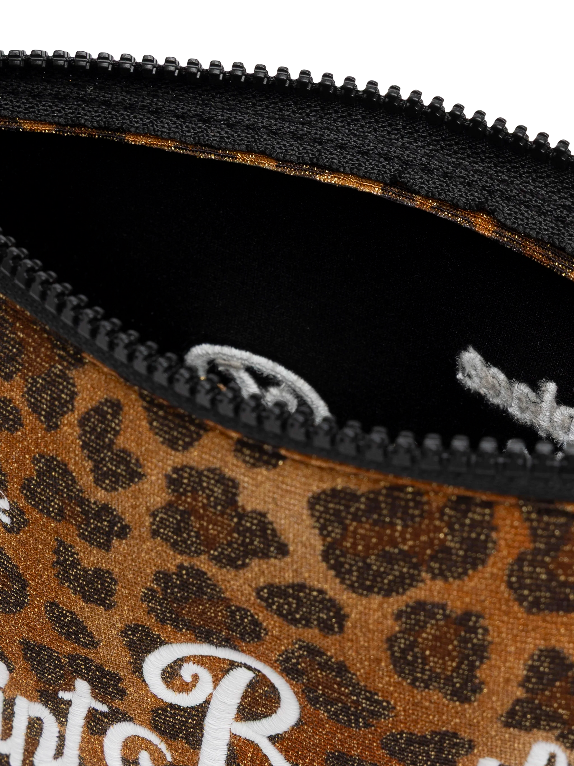 Aline lurex pochette with animalier print - MC2 Saint Barth