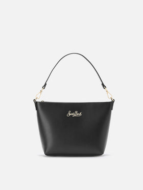Borsa a spalla Aline Bag in pelle nera