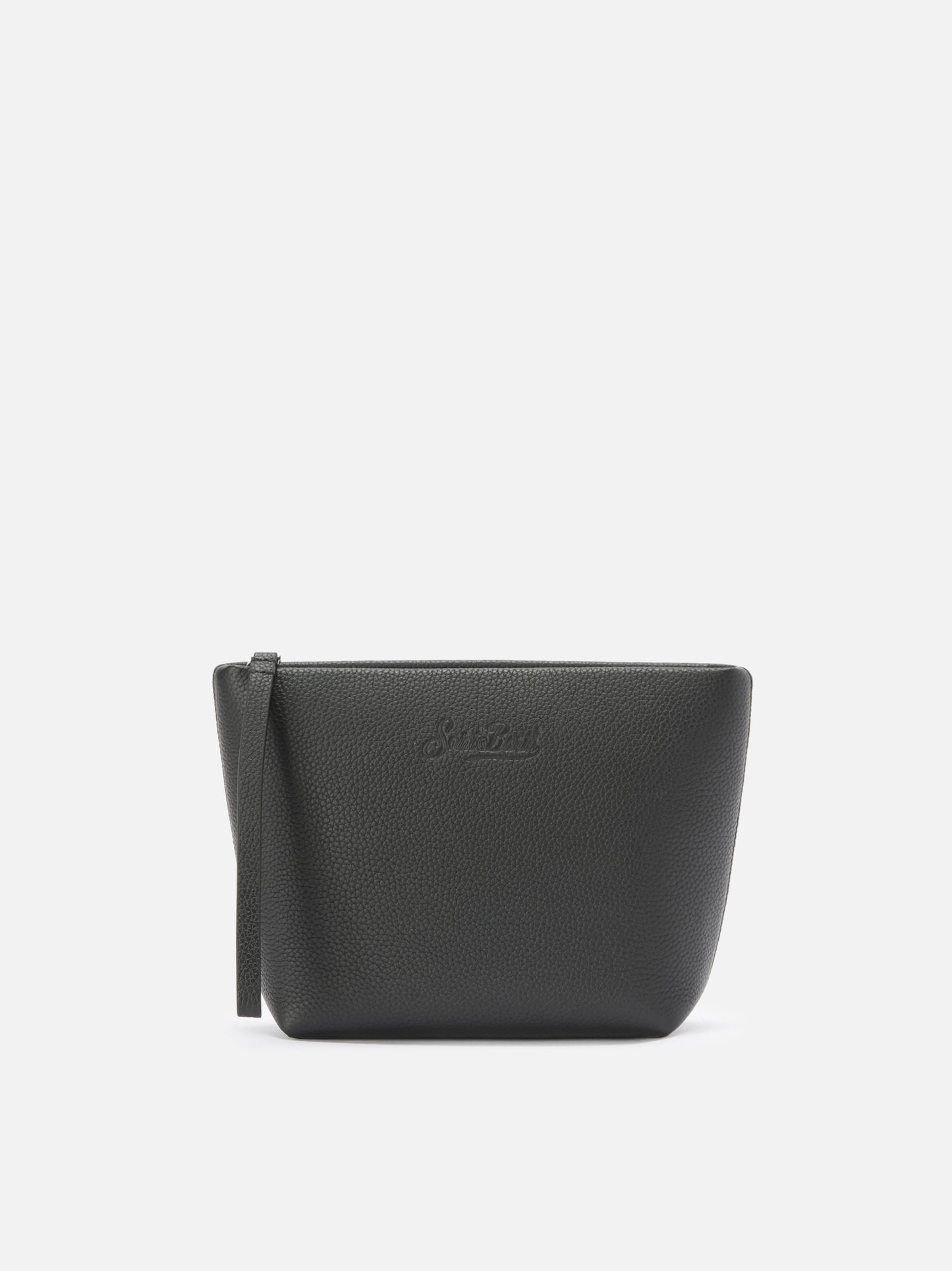 Aline Pouch in black leather