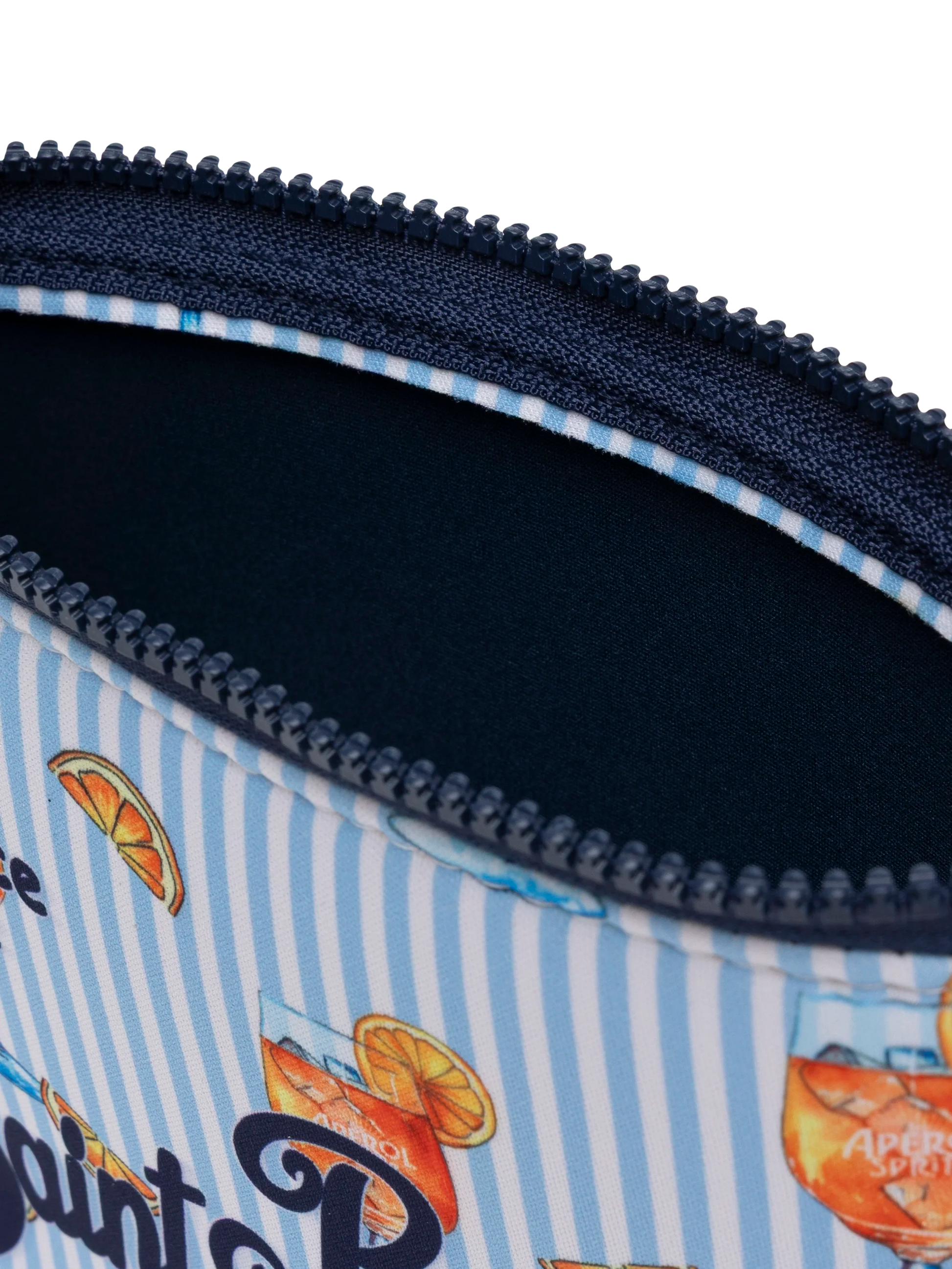 Aline scuba pochette with cocktail print - MC2 Saint Barth
