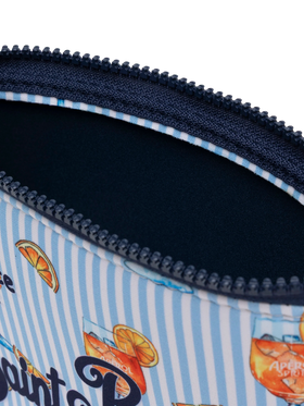 Aline scuba pochette with cocktail print - MC2 Saint Barth