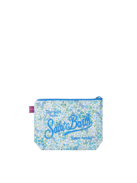 Aline scuba pochette with Joanna Luise print | MADE WITH LIBERTY FABRIC - MC2 Saint Barth