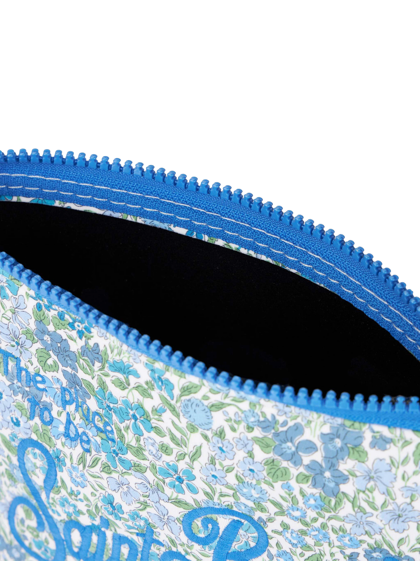 Aline scuba pochette with Joanna Luise print | MADE WITH LIBERTY FABRIC - MC2 Saint Barth