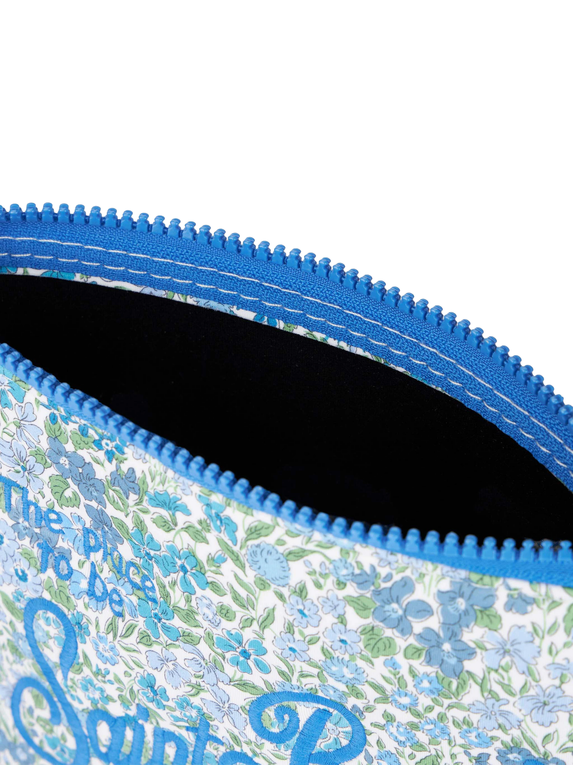Aline scuba pochette with Joanna Luise print | MADE WITH LIBERTY FABRIC - MC2 Saint Barth
