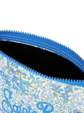 Aline scuba pochette with Joanna Luise print | MADE WITH LIBERTY FABRIC - MC2 Saint Barth