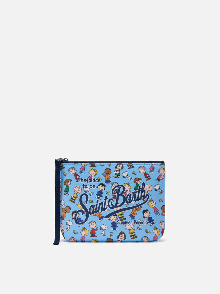 Aline scuba pouch with Snoopy and Friends print | Special Edition