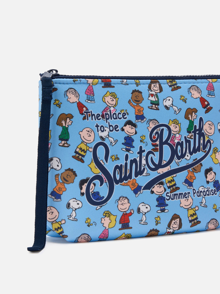 Aline scuba pouch with Snoopy and Friends print | Special Edition