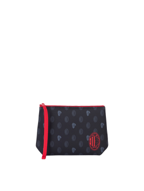 Aline scuba pochette with Milan print | AC MILAN SPECIAL EDITION