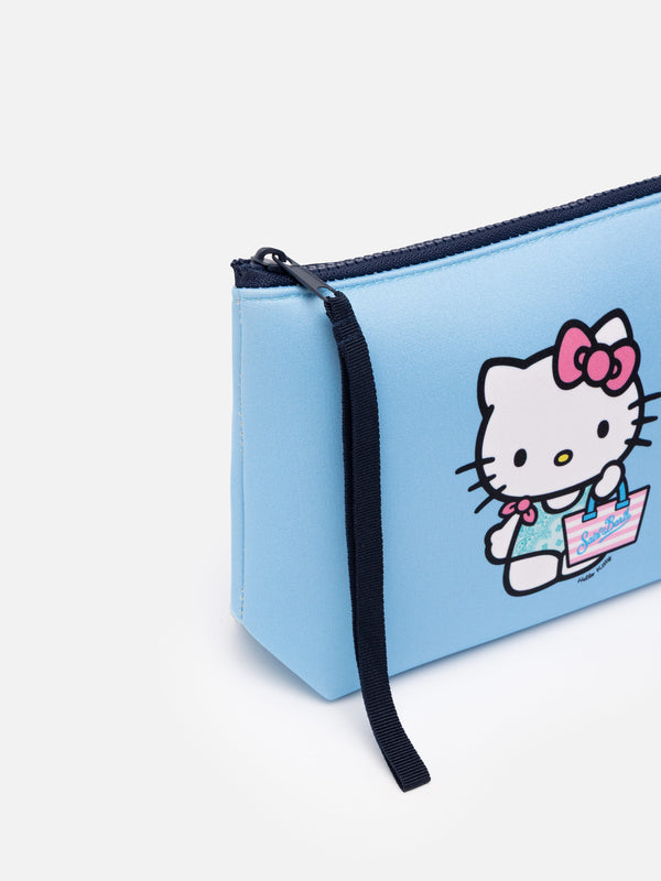 Aline scuba pochette with Hello Kitty placed print | HELLO KITTY SPECIAL EDITION