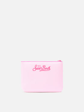 Pochette Aline en scuba con estampado Hello Kitty St. Barth Lover | Edición Especial 